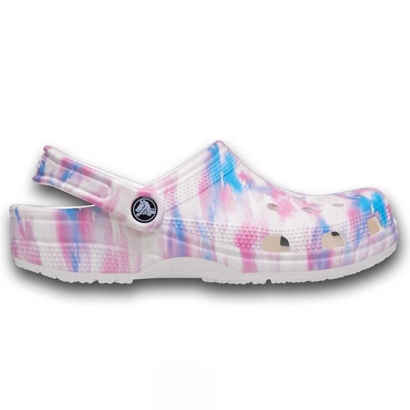 Crocs Classic Dream Clog White/Multi UK 5-6 EUR 38-39 US M6/W8 (207567-94S)